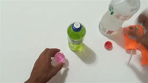 como fazer agua para bolha de sabão